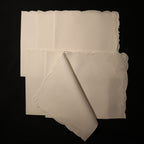 Set of 6 Hand Embroidered Antique Linen Napkins