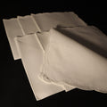 Set of 6 Hand Embroidered Antique Linen Napkins