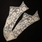Filet Handmade Antique Lace Collar