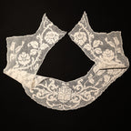 Filet Handmade Antique Lace Collar