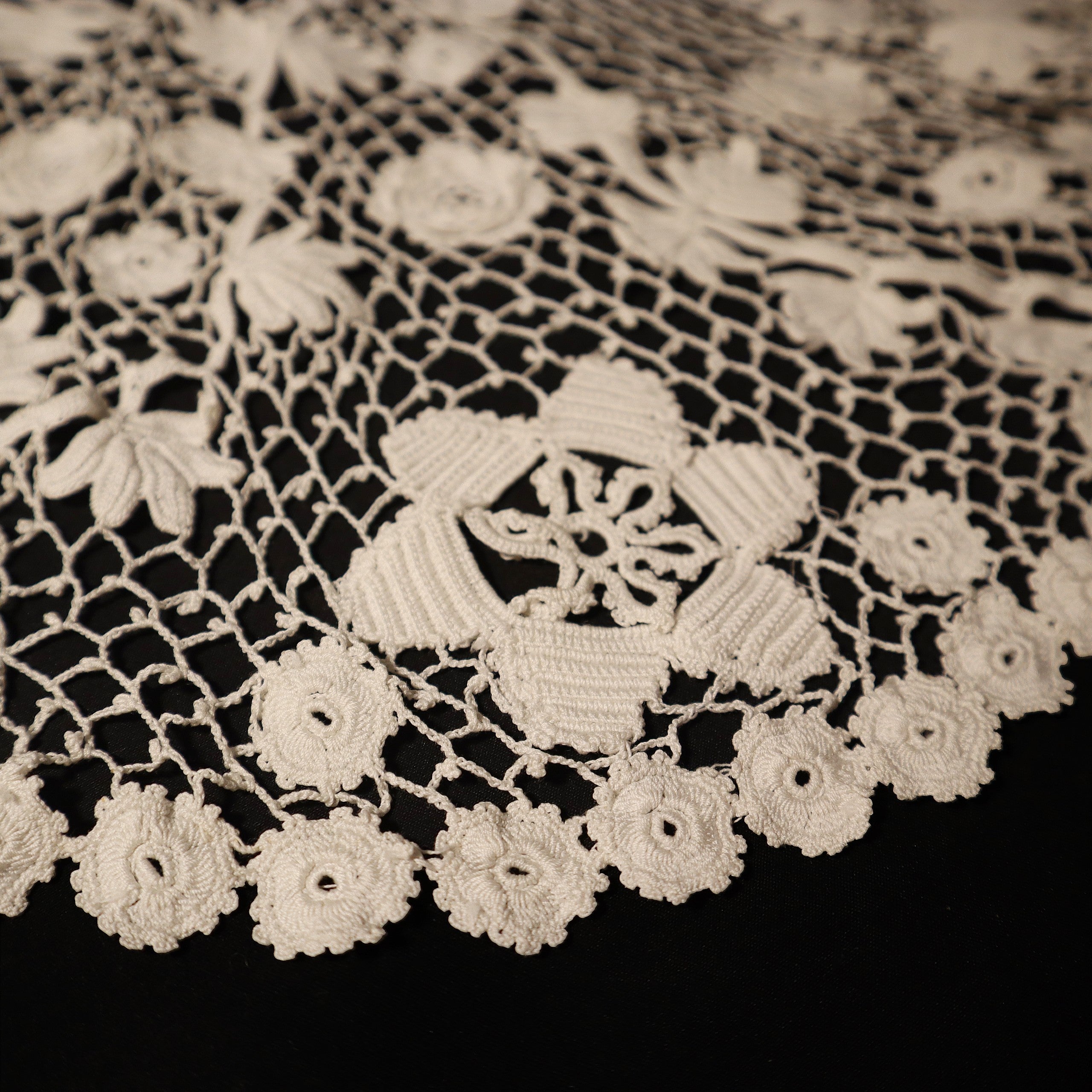 1910 - 1920 Irish Crochet Jacket