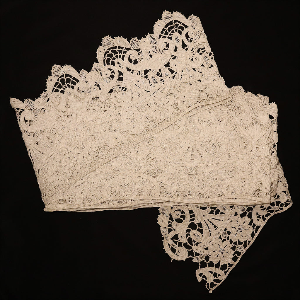 Venetian Needlepoint Handmade Antique Lace