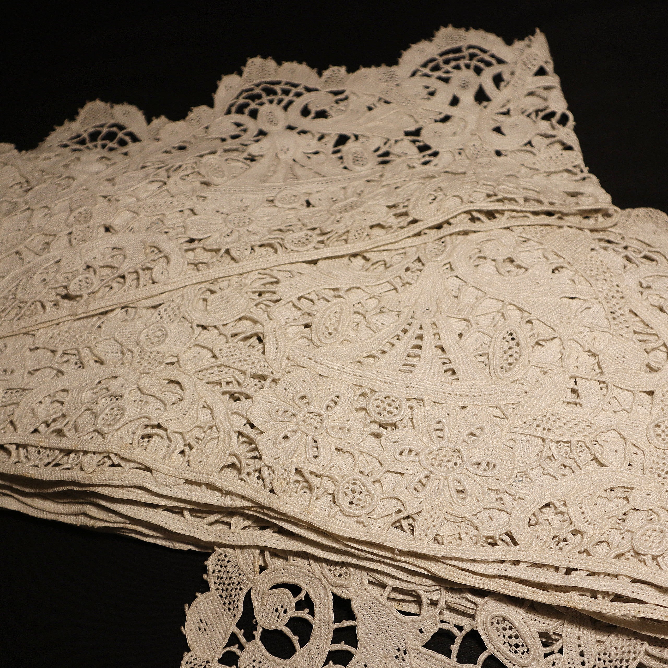 Venetian Needlepoint Handmade Antique Lace