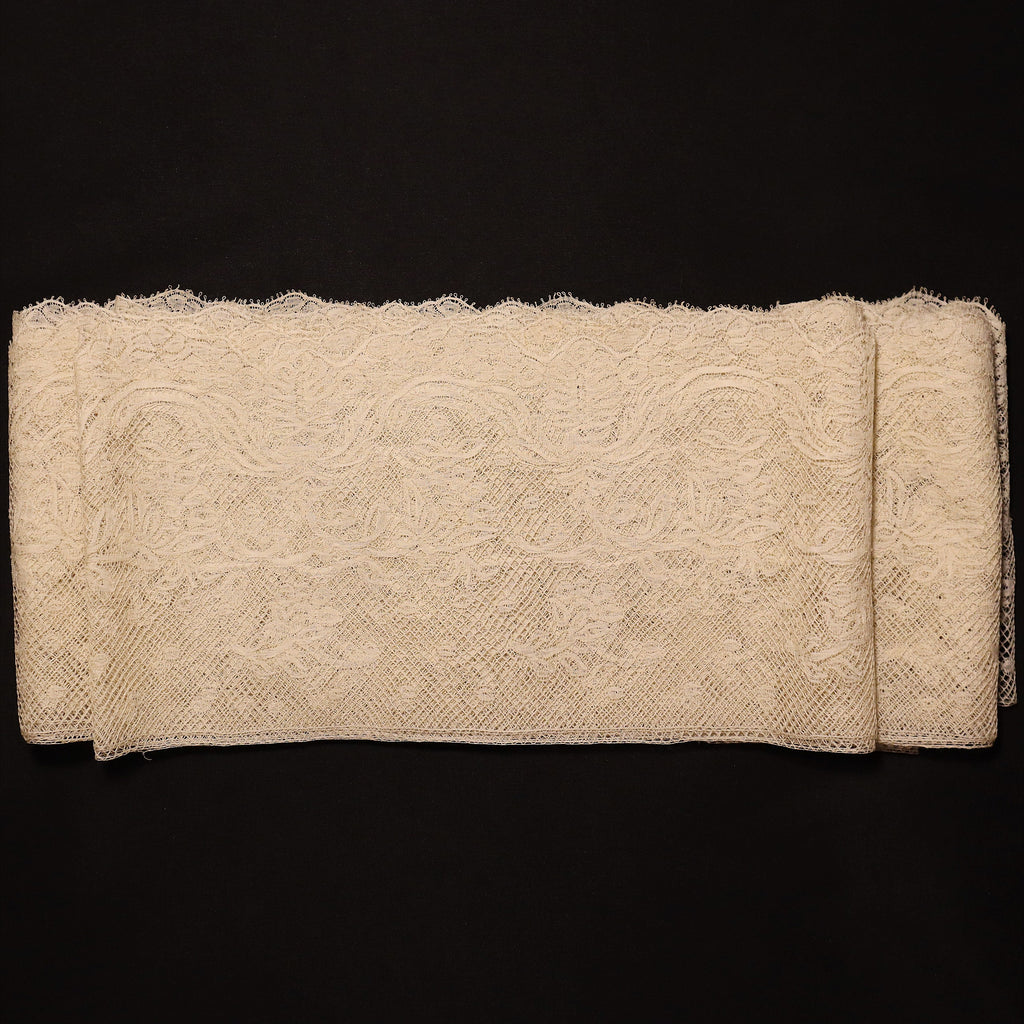 French Valenciennes Handmade Bobbin Antique Lace